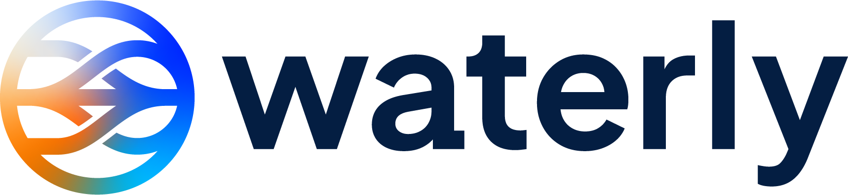 Waterly horizontal gradient icon
